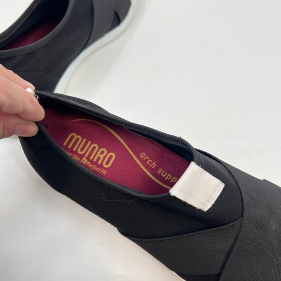 Munro Fabric White Tip Sneakers - Picture 5 of 7